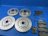 Maserati Quattroporte GTS front rear brake pads & rotors TopEuro #6932